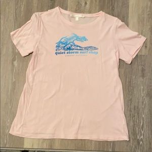 Quiet Storm ladies shirt sleeve graphic